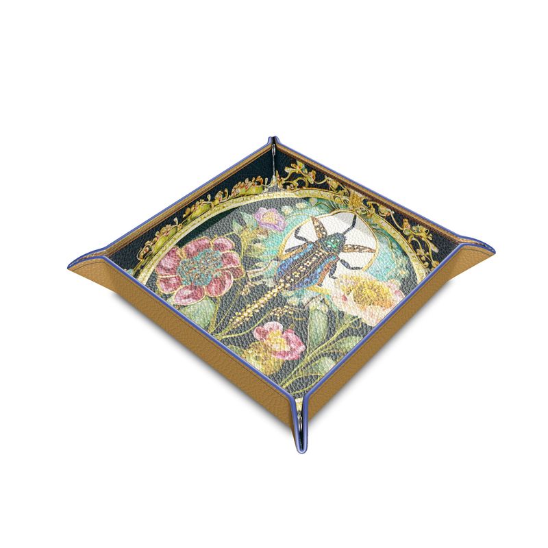 HUSH HUSH GARDEN - "Bug" Leather Trinket Tray