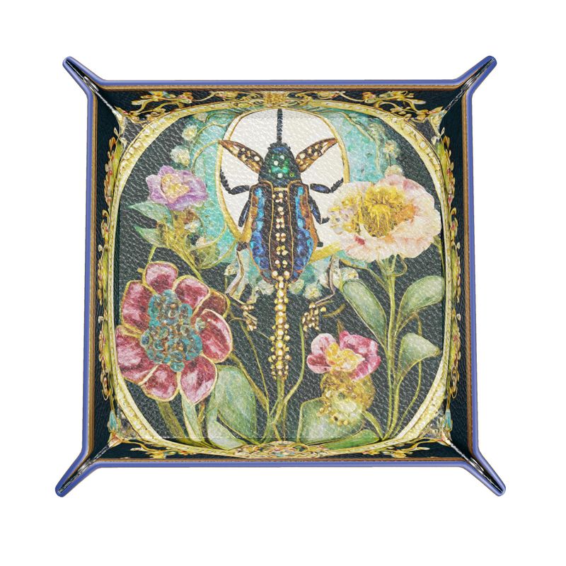 HUSH HUSH GARDEN - "Bug" Leather Trinket Tray