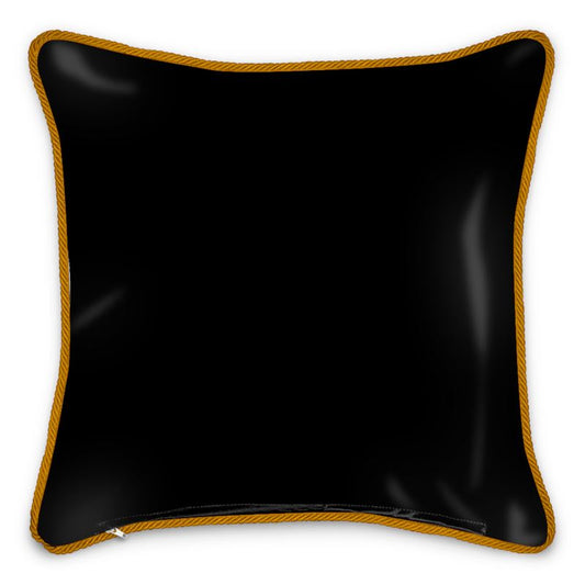 CHECKMATE "The Knight" Double Sided Silk Pillow