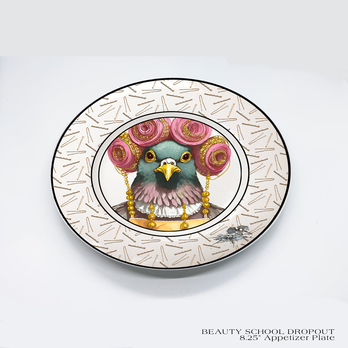 BEAUTY SCHOOL DROPOUT Appetizer Plates