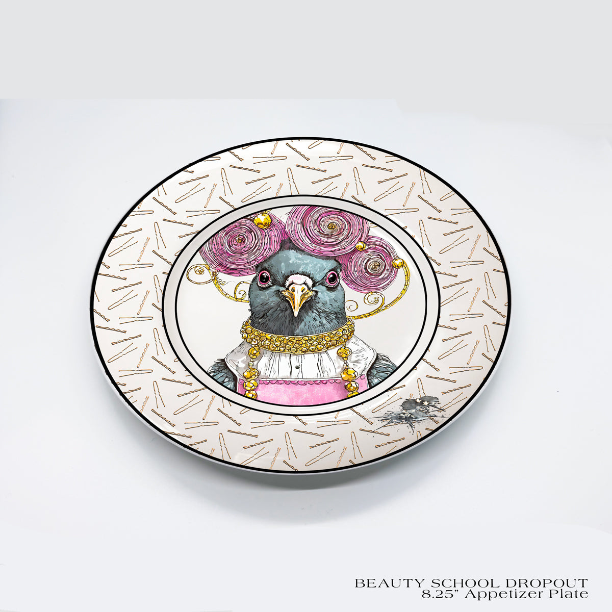 BEAUTY SCHOOL DROPOUT Appetizer Plates