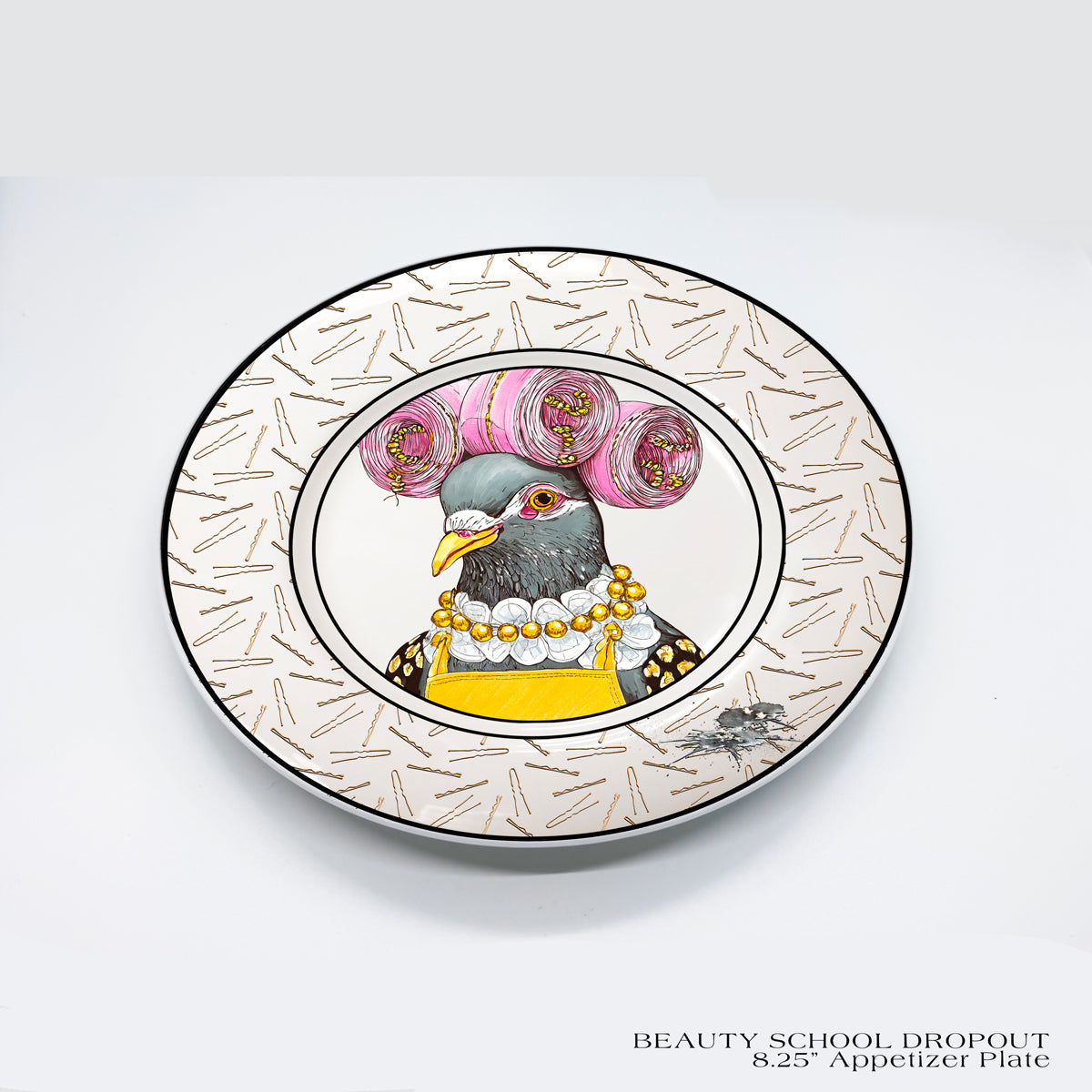 BEAUTY SCHOOL DROPOUT Appetizer Plates