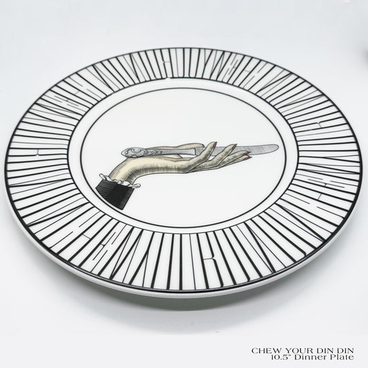 CHEW YOUR DIN DIN 6 Piece Place Setting