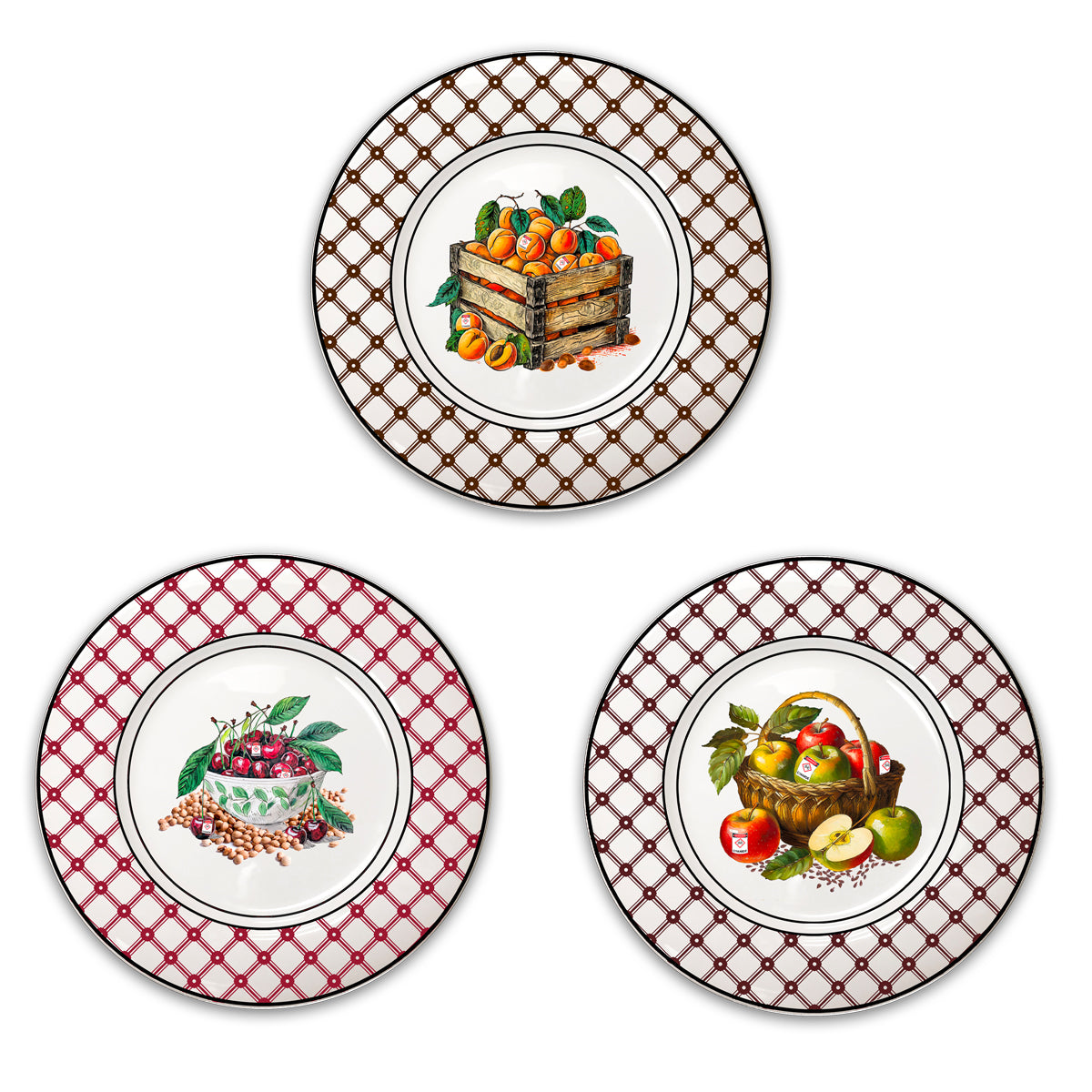 CRUSH BEFORE USE Appetizer Plates