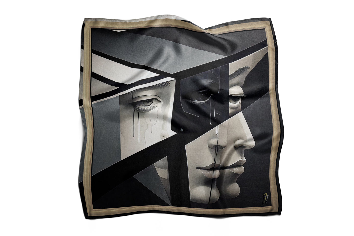 DIVINITY - "Trinity" Silk Scarf