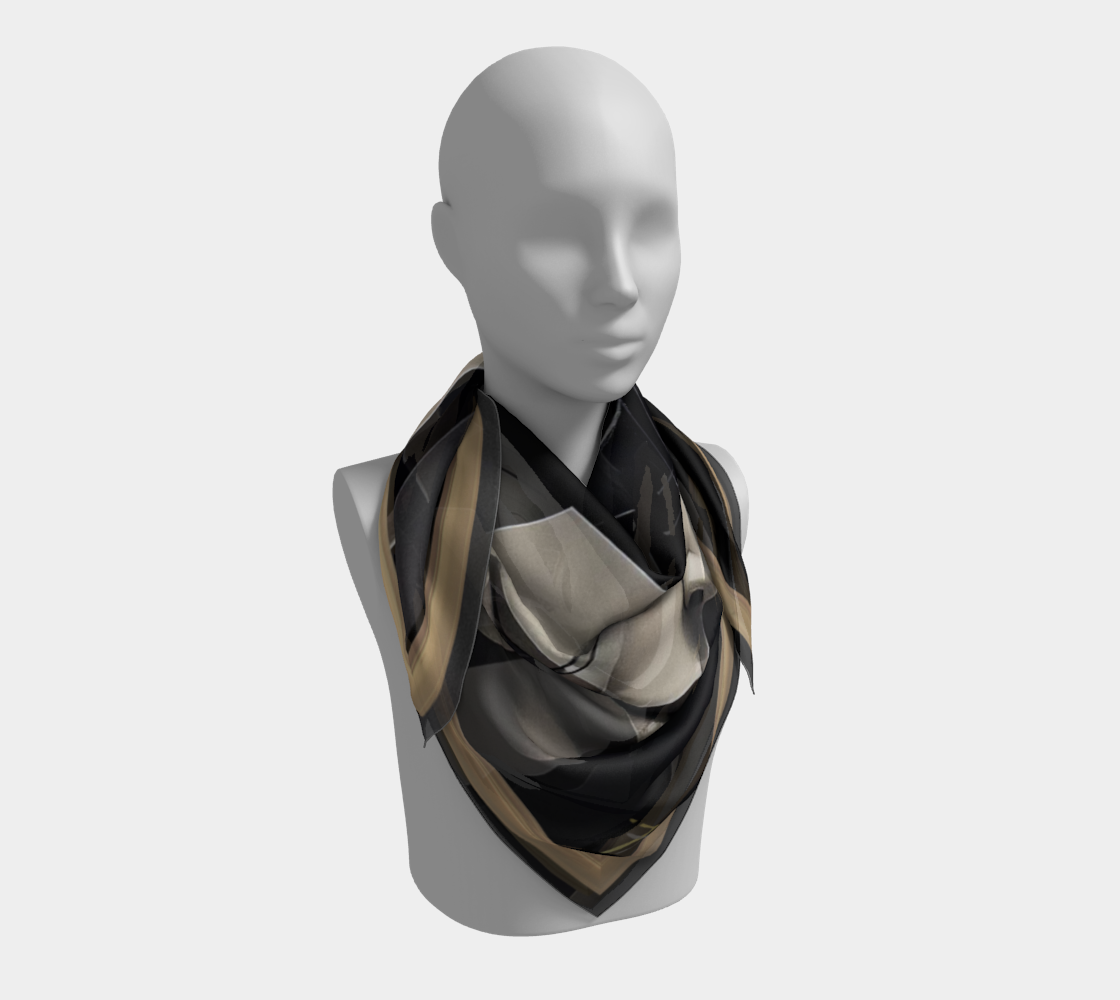 DIVINITY - "Trinity" Silk Scarf