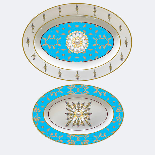 LOUIS' BALL Platter Set