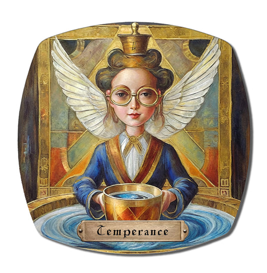 TAROT - "Temperance" Dinner Plate