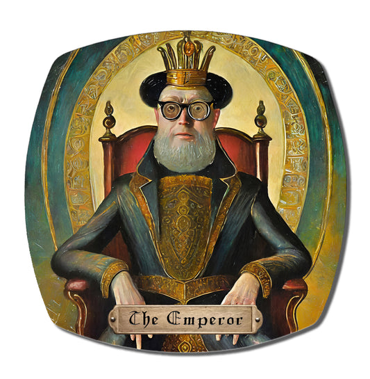 TAROT - "The Emperor" Dinner Plate