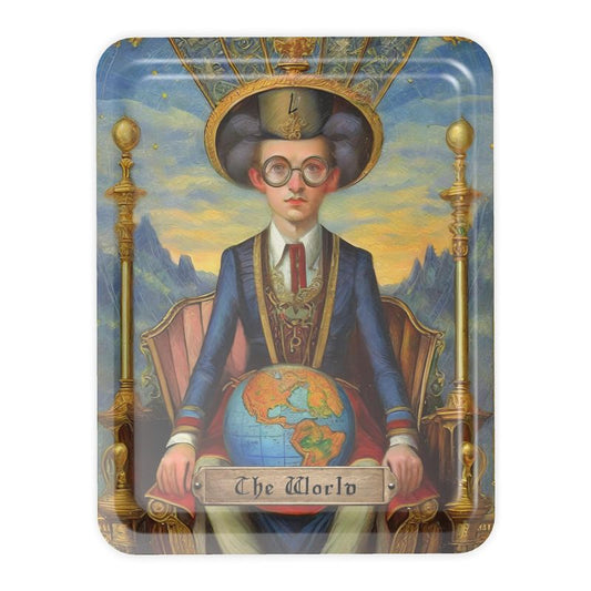 TAROT - "The World" Serving Tray