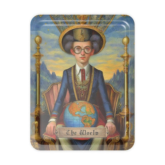 TAROT - "The World" Serving Tray