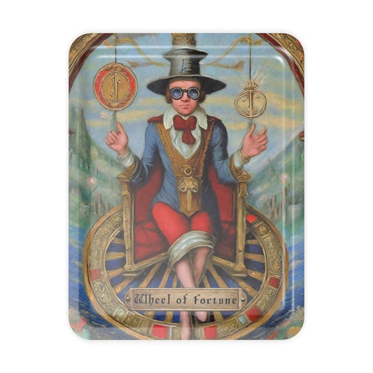 TAROT - "Wheel of Fortune" Serving Tray