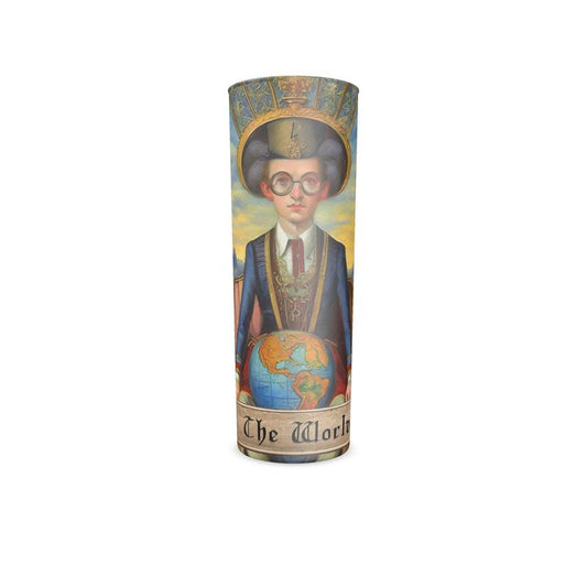 TAROT - Vaso Alto "El Mundo"