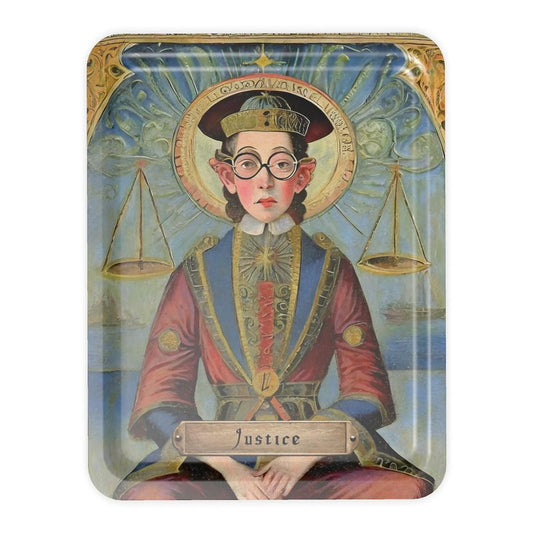 TAROT - "Justice" Serving Tray