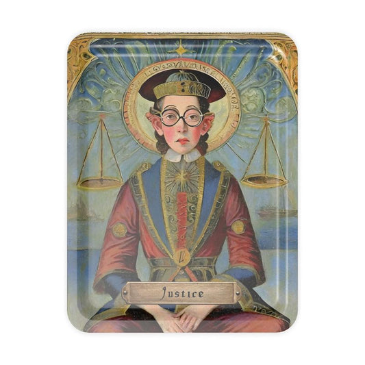 TAROT - "Justice" Serving Tray