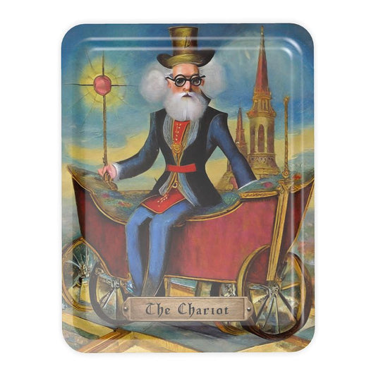 TAROT - "The Chariot" Serving Tray