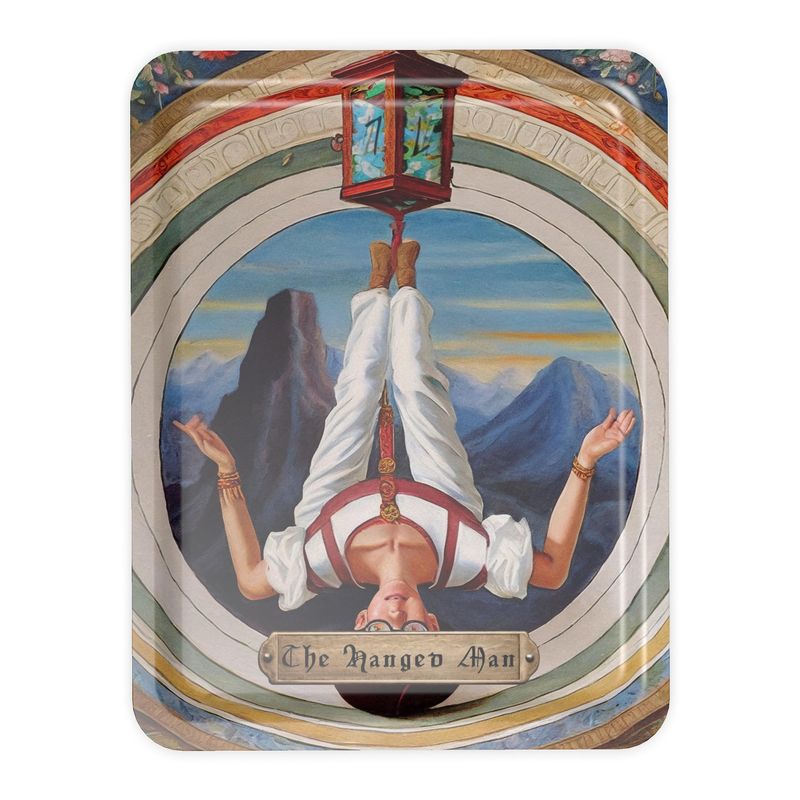 TAROT - "The Hanged Man" Serving Tray