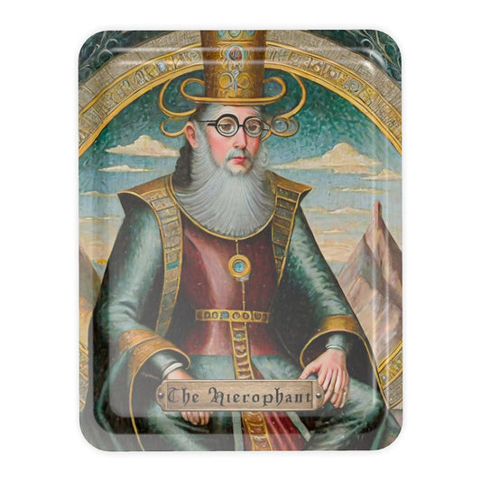 TAROT - "The Hierophant" Serving Tray