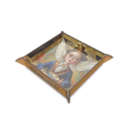 TAROT - "Temperance" Leather Trinket Tray