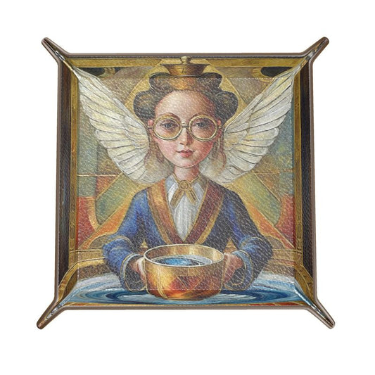 TAROT - "Temperance" Leather Trinket Tray