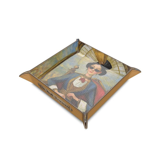 TAROT - "The High Priestess" Leather Trinket Tray