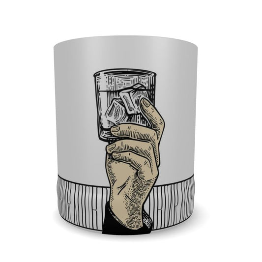 CHEW YOUR DIN DIN Whiskey Glass