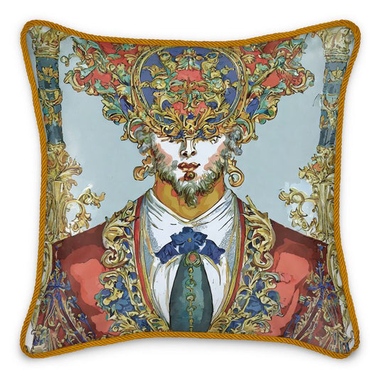 IN MY MIND - "Speak" Silk Pillow