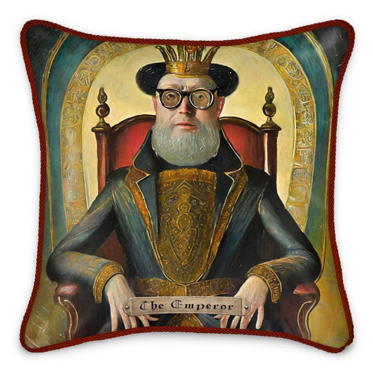 TAROT - "The Emperor" Silk Pillow